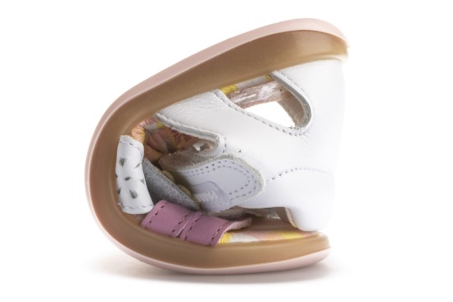 Босоножки Pablosky для девочки, белые фото 6