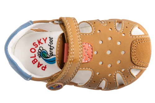 Сандалии Pablosky для мальчика, коричневые фото 4