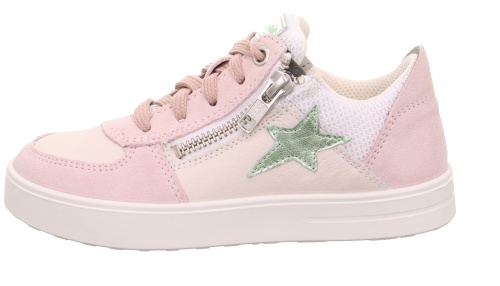 Кеды SUPERFIT для девочки, розовые фото 2