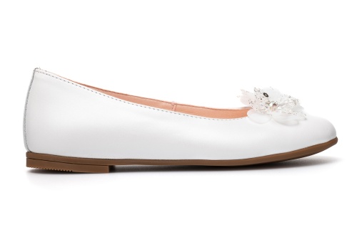 Туфли Paola для девочки, белые фото 6