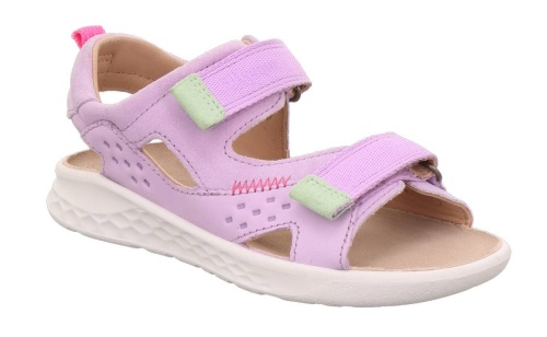 Сандалии Superfit для девочки, фиолетовые