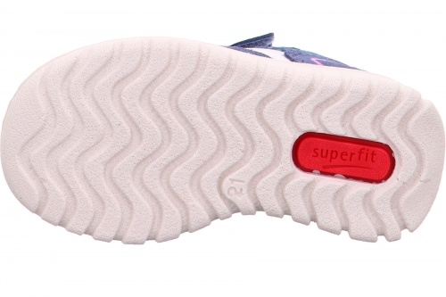 Кроссовки SUPERFIT для девочки, синие фото 6