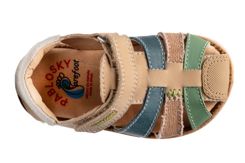 Сандалии Pablosky для мальчика, коричневые фото 4