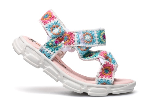 Босоножки Pablosky для девочки, белые фото 5