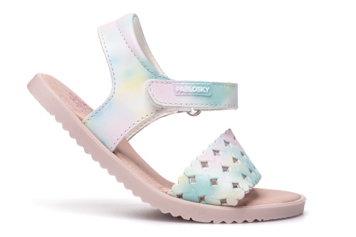 Босоножки Pablosky для девочки, голубые фото 10