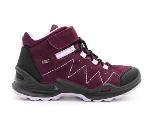 Ботинки IMAC для девочки, бордовые фото 2