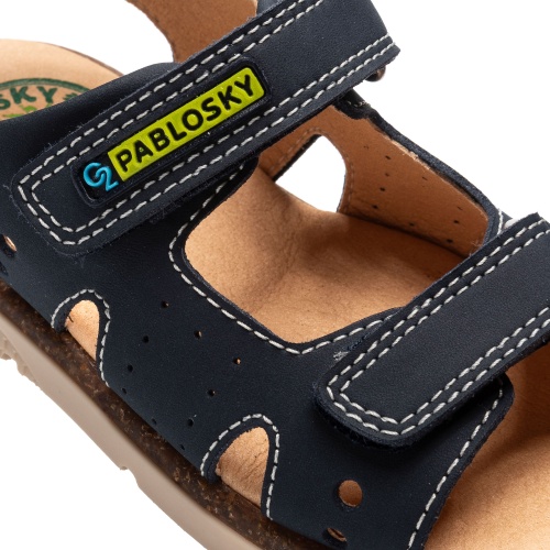 Сандалии Pablosky для мальчика, синие фото 7