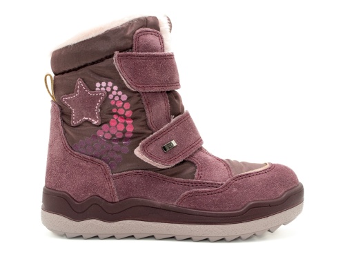 Ботинки IMAC для девочки, бордовые фото 2