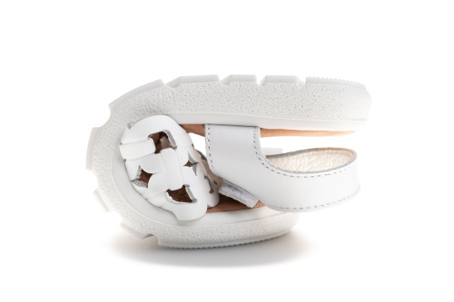 Босоножки Pablosky для девочки, белые фото 6