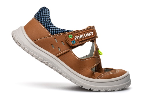 Сандалии Pablosky для мальчика, коричневые фото 9