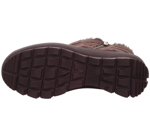 Женские полусапоги Legero, бордовые фото 6