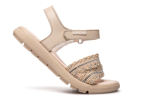 Босоножки Pablosky для девочки, бежевые фото 5