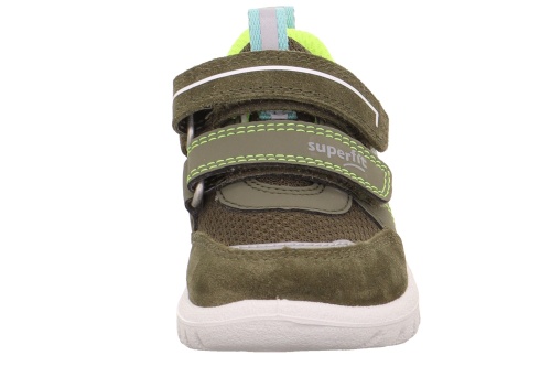 Ботинки Superfit для мальчика, зелёные фото 3