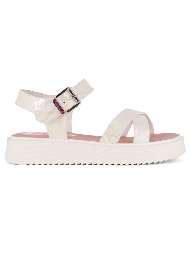 Босоножки Pablosky для девочки, белые фото 2