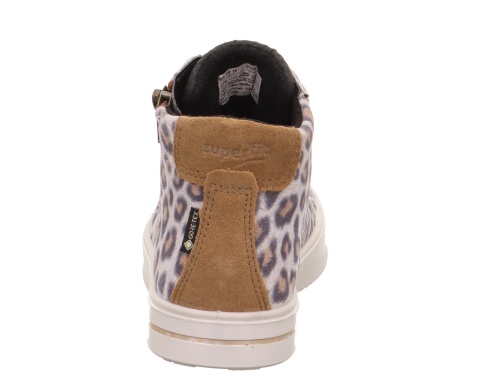 Ботинки SUPERFIT для девочки, леопардовые фото 5