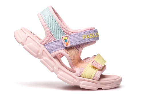 Босоножки Pablosky для девочки, розовые фото 5