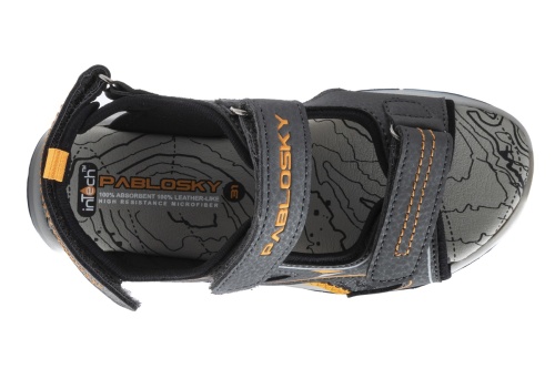 Босоножки PABLOSKY для мальчика, серые фото 4