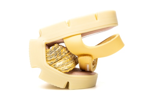 Босоножки Pablosky для девочки, жёлтые фото 6