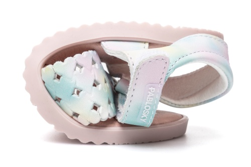 Босоножки Pablosky для девочки, голубые фото 11