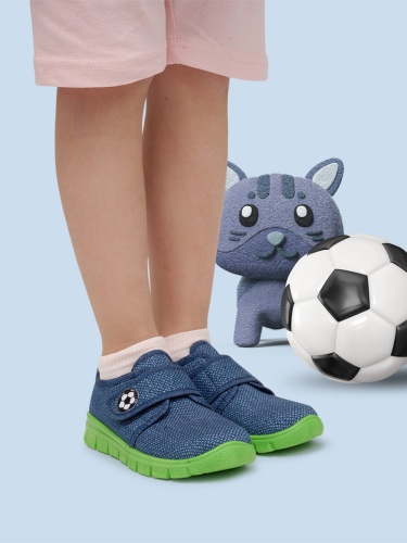 Тапочкии Superfit для мальчика, синие фото 2