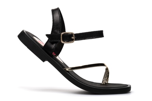 Босоножки Paola для девочки, чёрные фото 5