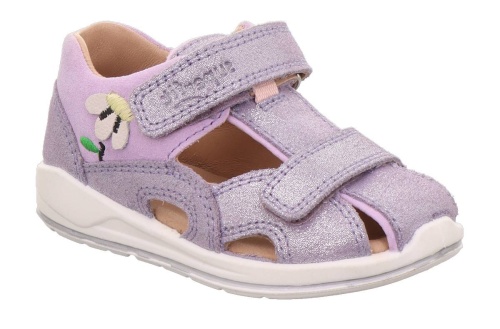 Босоножки Superfit для девочки, фиолетовые