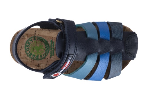 Сандалии БИО Pablosky для мальчика, синие фото 3