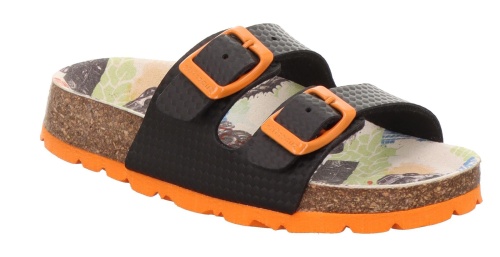 Сандалии БИО Superfit для мальчика, чёрные