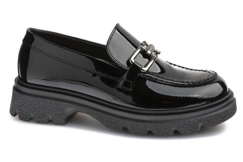 Лоферы PAOLA для девочки, чёрные