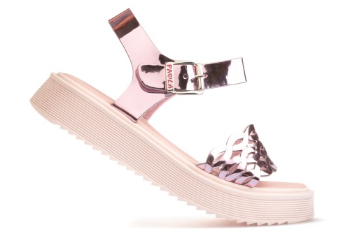 Босоножки PAOLA для девочки,розовые фото 5