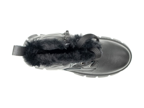 Ботинки IMAC для девочки, чёрные фото 7