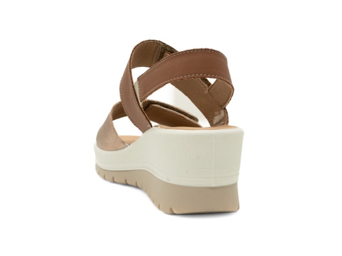 Женские босоножки IMAC, коричневые фото 5