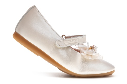 Туфли Pablosky для девочки, бежевые фото 5