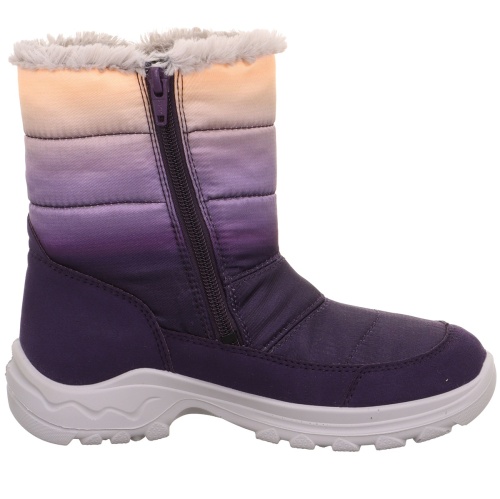 Дутики Superfit для девочки, фиолетовые фото 4