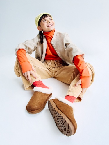 Угги PABLOSKY для девочки, коричневые фото 4