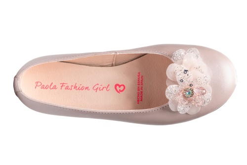 Туфли Paola для девочки, розовые фото 8