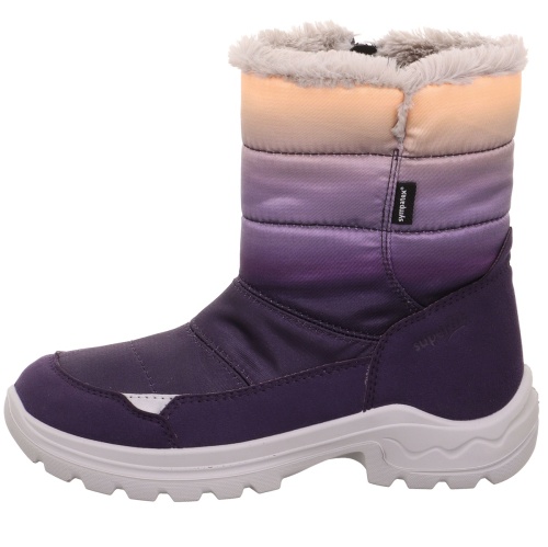 Дутики Superfit для девочки, фиолетовые фото 2