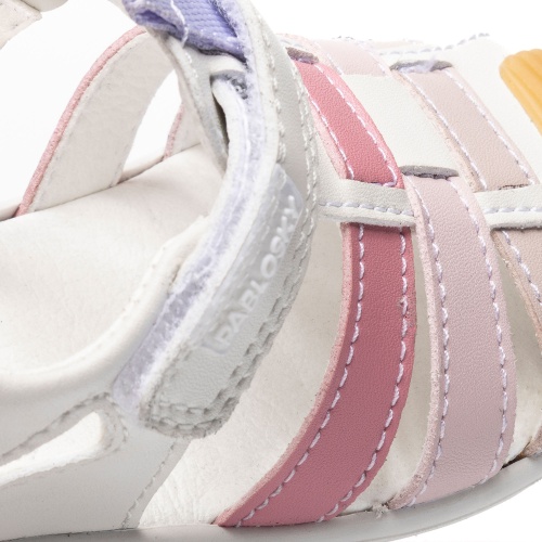 Босоножки Pablosky для девочки, белые фото 7