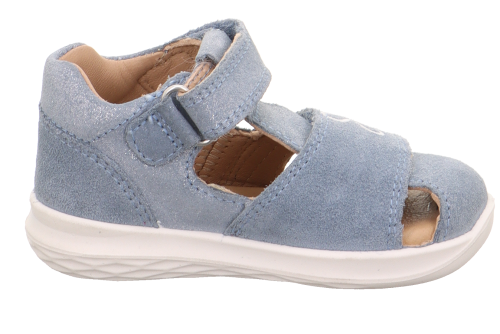 Босоножки SUPERFIT для девочки, голубые фото 4