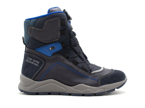 Ботинки IMAC для мальчика, серые фото 2