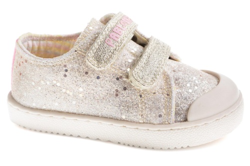 Кеды Pablosky для девочки, золотые