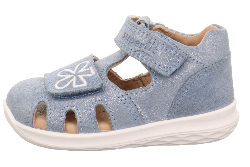 Босоножки SUPERFIT для девочки, голубые фото 2