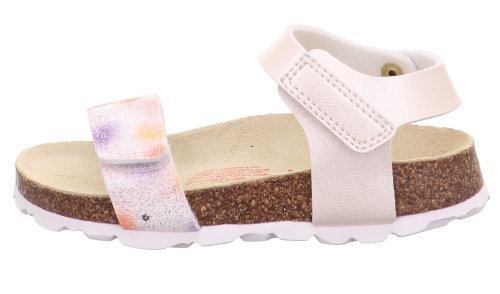 Босоножки SUPERFIT для девочки, белые фото 2