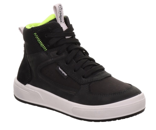 Высокие кеды Superfit для мальчика, чёрные