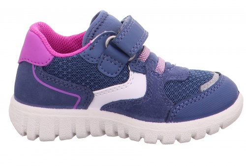 Кроссовки SUPERFIT для девочки, синие фото 4