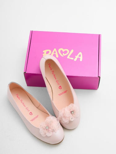 Туфли Paola для девочки, розовые фото 2