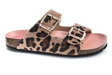 Сандалии БИО Paola для девочки, леопардовые