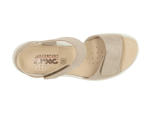 Женские босоножки IMAC, бежевые фото 6