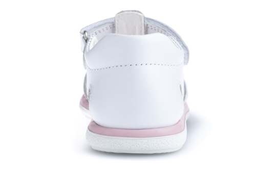 Босоножки Pablosky для девочки, белые фото 3