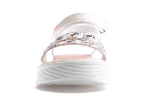 Босоножки Pablosky для девочки, белые фото 3